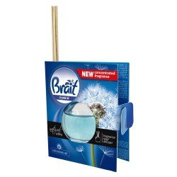 Odorizant de Camera BRAIT Crystal Air, Betisoare Rattan, 40 ml, Betisoare Odorizante, Betisoare Parfumate pentru Camera, Betisoare Parfumate din Rattan, Difuzoare de Camera, Betisoare Parfumate