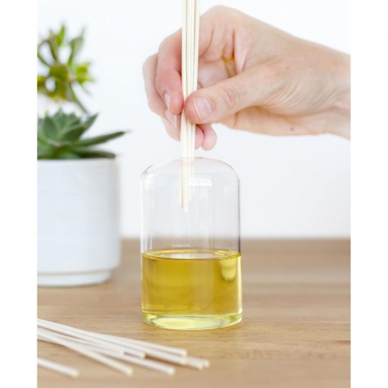 Odorizant de Camera BRAIT Relaxing Lavander, Betisoare Rattan, 40 ml, Betisoare Odorizante, Betisoare Parfumate pentru Camera, Betisoare Parfumate din Rattan, Difuzoare de Camera, Betisoare Parfumate