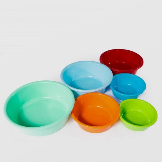 Lighean Rotund STERK, Capacitate 6 L, Dimensiune 37x13 cm, Material Plastic, Culoare Violet, Lighean Rotund, Lighean Plastic, Lighean Rufe