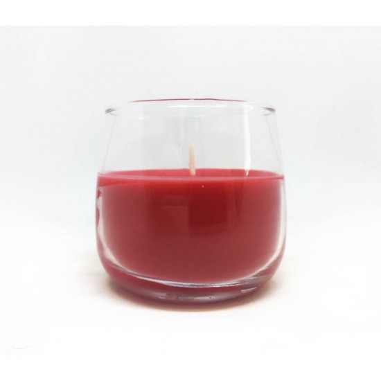 Lumanare Parfumata in Pahar de Sticla Aura Strawberry, Parfum de Capsuni, Lumanari Parfumate, Lumanari in Pahar, Lumanare la Pahar, Lumanare cu Parfum, Lumanare Parfum de Capsuni, Lumanare Capsuni, Lumanare Strawberry, Lumanari cu Parfum