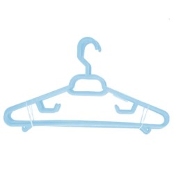 Set 6 Umerase Sterk Lux, Plastic Albastru, Umeras din Plastic, Umerase pentru Haine, Umeras din Plastic pentru Haine, Umerase de Plastic, Set Umerase Plastic STERK