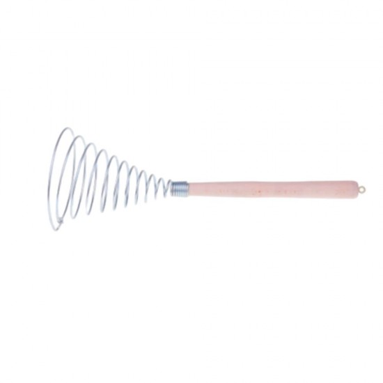 Tel Conic Spiralat, Maner Lemn si Capat din Metal, Teluri, Batator Conic Spiralat, Tel de Metal cu Capat Spiralat, Teluri Conice Spiralate, Tel Conic Spirala din Metal, Teluri pentru Bucatarie,  Tel de Bucatarie, Teluri pentru Gatit