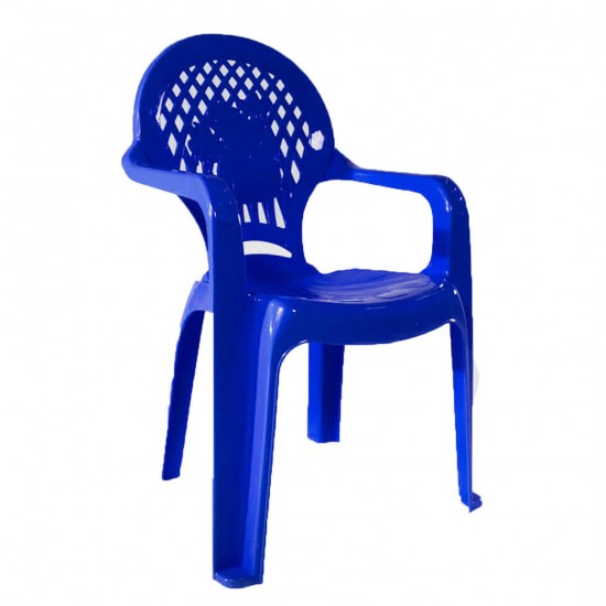 Scaun Mic Sterk pentru Copii, 28x36x56 cm, Plastic, Albastru, Model Hipopotam, Scaun Copii, Scaun  Plastic pentru Copii, Scaune Mici pentru Copii, Scaune Plastic Copii, Scaun Copii, Scaune Gradinita, Scaunel Copii