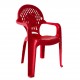 Scaun Mic Sterk pentru Copii, 28x36x56 cm, Plastic, Rosu, Model Hipopotam, Scaun Copii, Scaun Mic Copii, Scaun Copii cu Model, Scaun  Plastic pentru Copii, Scaune Mici pentru Copii, Scaune Plastic Copii, Scaun Copii, Scaune Gradinita, Scaunel Copii