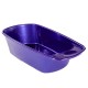 Cadita Mica STERK, Dimensiune 18x74x35 cm, Albastra, Plastic, Cadita Plastic, Cadita Albastra de Plastic, Cadita Copii, Cadita Bebelusi, Albie Plastic Copii, Albie din Plastic pentru Bebelusi, Vanita Bebelusi