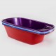 Cadita Mica STERK, Dimensiune 18x74x35 cm, Albastra, Plastic, Cadita Plastic, Cadita Albastra de Plastic, Cadita Copii, Cadita Bebelusi, Albie Plastic Copii, Albie din Plastic pentru Bebelusi, Vanita Bebelusi