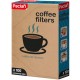 Rezerve Filtru Cafea PACLAN, Tip 4, 100 Buc/Set, Culoare Maro, Rezerva Hartie Cafea, Rezerva din Hartie pentru Filtru de Cafea, Accesorii Cafea, Filtre de Hartie pentru Cafetiera Marimea 4, Filtre de Hartie Cafea, Hartie Filtru Cafea Tip 4