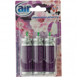 Rezerve Odorizant Spray AIR Japanese Cherry, 15 ml, 3 Buc/Set, Rezerve Odorizante Camera, Rezerve Odorizante Casa, Rezerve Odorizant Pulverizator de Camera, Rezerve Odorizante cu Pulverizare pentru Camera, Rezerve Odorizante Spray pentru Interior