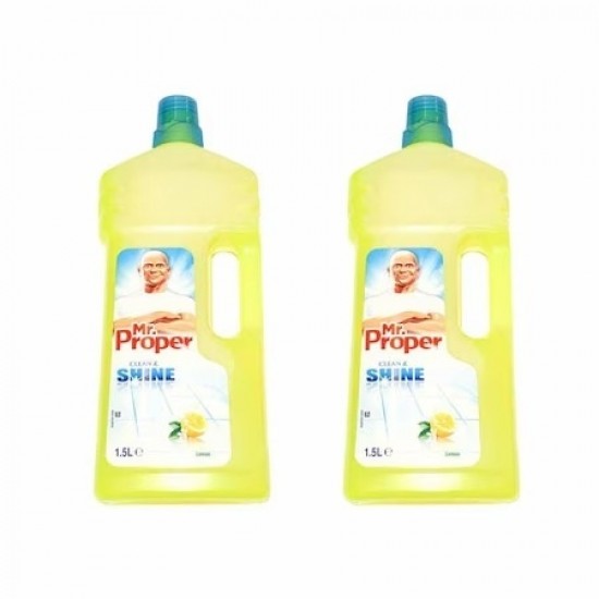 Detergent Universal Pentru Suprafete Mr. Proper Lemon, Cantitate 1 L