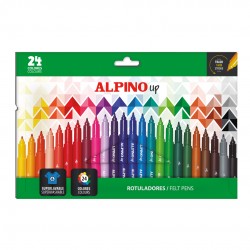 Carioca Lavabila, 24 Culori/cutie, Alpino Up