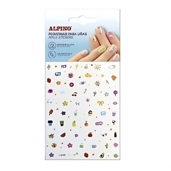 Set Stickere Pentru Unghii Funny Design, Alpino