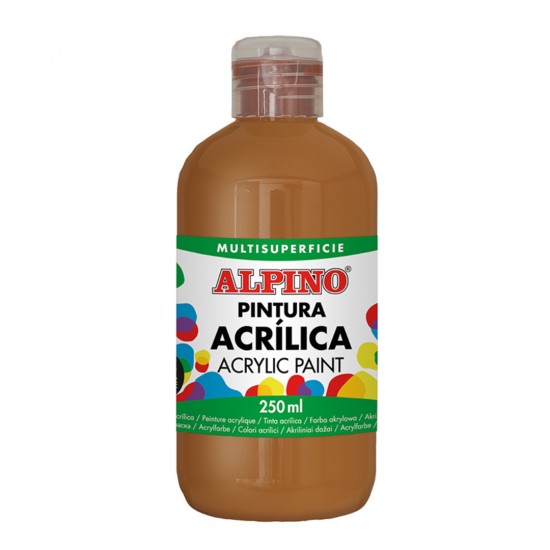 Vopsea Acrilica, 250ml, Alpino - Maro