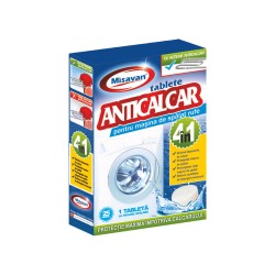 Tablete Anticalcar pentru Masina de Spalat Rufe Misavan 4in1, 25 Tablete/Cutie, Tablete Anticalcar, Tablete Anticalcar Masina de Spalat, Misavan Tablete Anticalcar Masina de Spalat Rufe, Tableta Eliminare Depuneri Calcar