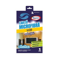 Laveta din Microfibra Extra Fina pentru LCD Misavan, 40x40 cm, Lavete Microfibra, Lavete Fine, Laveta Fina, Laveta LCD, Lavete LCD, Lavete Mobila, Lavete Display, Laveta Ecrane, Lavete Curatare, Laveta Curatare, Laveta Curatenie, Lavete Curatenie
