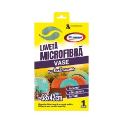 Laveta din Microfibra pentru Vase Misavan, 68x42 cm, Lavete Microfibra, Lavete Absorbante, Laveta Absorbanta, Laveta Vase, Lavete Vase, Laveta Bucatarie, Lavete Bucatarie, Lavete Curatare, Laveta Curatare, Laveta Curatenie, Lavete Curatenie