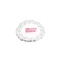 Set 100 Hartii Dantelate pentru Tort Misavan, Diametru 21.5 cm, Dantela pentru Tort, Dantela Hartie pentru Tort, Dantela din Hartie Misavan, Set Dantele pentru Tort, Set Dantele pentru Prajituri, Set Dantele pentru Tort Misavan