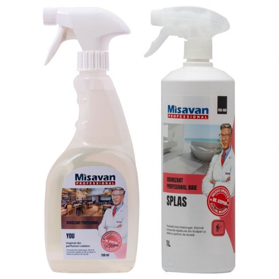 Pachet Promo Odorizant Baie Splas 1L si Odorizant de Camera You 750ml Dr. Stephan, Odorizant Lichid pentru Camera, Odorizant Lichid Parfumat, Odorizant pentru Baie, Sticla Odorizant Lichid, Odorizante Lichide la Pachet