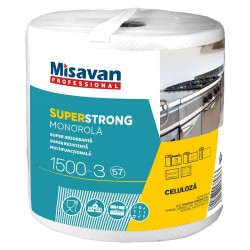 Prosop Hartie Monorola Misavan, Professional Super Strong, 3 Straturi, 527 Foi, 19 g/mÂ², Dimensiune Foaie 200x241 mm