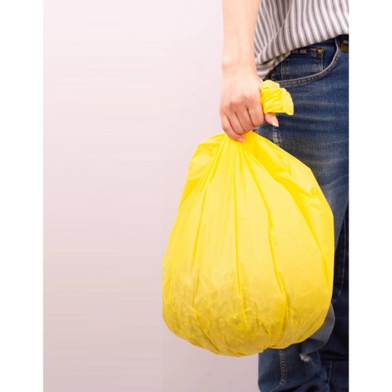 Rola 15 Saci Menajeri pentru Colectare Selectiva Brilli, 35 l, Galbeni, Saci de Menaj, Rola Saci Menajeri, Saci Menajeri 35 l, Saci Menajeri in Rola, Saci Menaj cu Manere, Saci Menajeri Parfumati, Saci pentru Menaj, Saci Gunoi