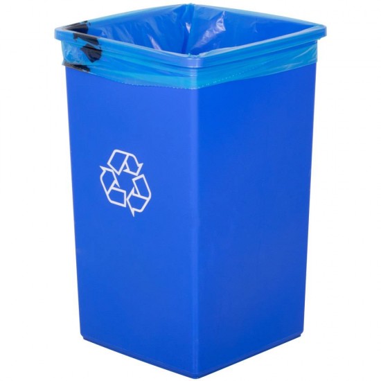 Rola 10 Saci Menajeri pentru Colectare Selectiva Brilli, 240 l, Albastri, Saci de Menaj, Rola Saci Menajeri, Saci Menajeri 240 l, Saci Menajeri in Rola, Saci Menaj cu Manere, Saci Menajeri Parfumati, Saci pentru Menaj, Saci Gunoi