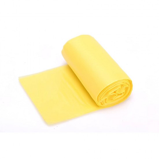 Rola 10 Saci Menajeri pentru Colectare Selectiva Brilli, 240 l, Galbeni, Saci de Menaj, Rola Saci Menajeri, Saci Menajeri 240 l, Saci Menajeri in Rola, Saci Menaj cu Manere, Saci Menajeri Parfumati, Saci pentru Menaj, Saci Gunoi