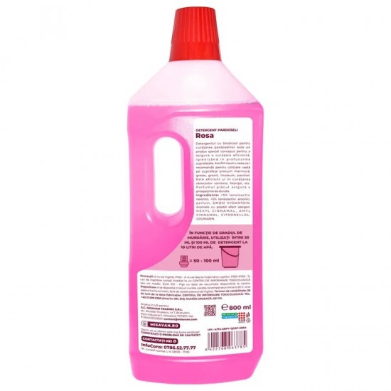 Detergent Pardoseli Misavan Rosa 800ml
