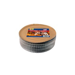 Set 100 Tavite din Carton R2 Misavan, Diametru 26.8 cm, Aurii, Platouri Cofetarie, Platouri pentru Desert, Platouri pentru Deserturi, Platouri Aurii, Platouri Aurii Caton, Platouri Carton Misavan, Tavite Aurii, Set Tavite Aurii, Set Tavite Aurii Cofetarie