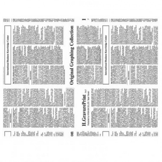 Bax 1000 Coli Napron Hartie Alba de Tava, 38 g/m²,  5 kg/Bax, Model Ziar, 30x40 cm, Suport pentru Farfurii, Naproane Hartie, Napron Tava, Naproane Tava, Napron Restaurant, Napron din Hartie, Naproane din Hartie, Hartie Tava, Naproane Cafenea, Hartii Tavi