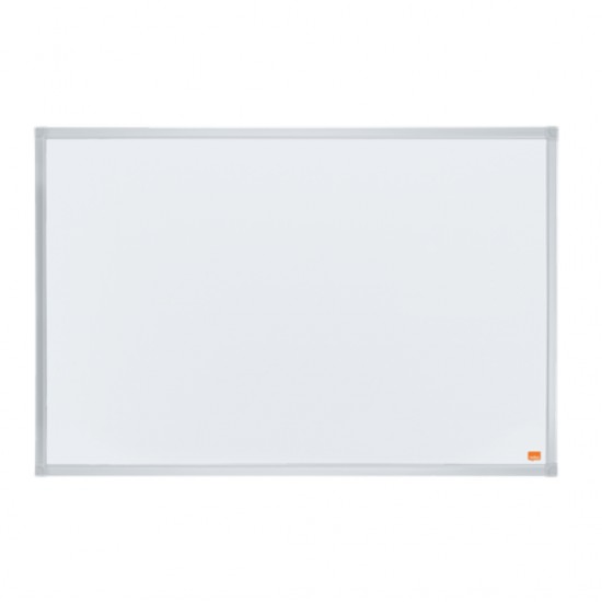 Tabla Nobo Essentials, Otel Lacuit, 90x60 Cm, Magnetica, Include Tavita, Alb