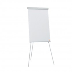 Flipchart Nobo Essentials, Otel Lacuit, Trepied, Magnetic, Alb