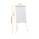 Flipchart Nobo Essentials, Otel Lacuit, Trepied, Magnetic, Alb