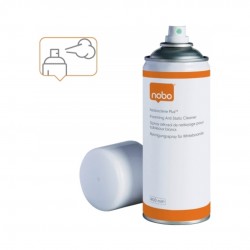 Spray Nobo Clene Plus, Spuma, Pentru Curatare Table Si Flipcharturi, Uz Regulat, 400 Ml