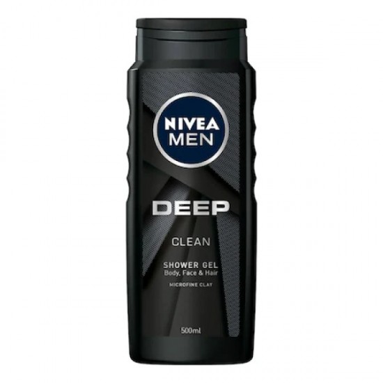 Nivea Gel Dus Men Deep Clean, 500 Ml
