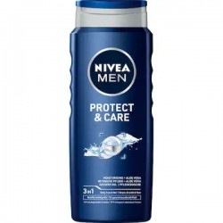 Nivea Gel Dus Men Protect And Care, 500 Ml
