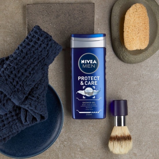 Nivea Gel Dus Men Protect And Care, 500 Ml
