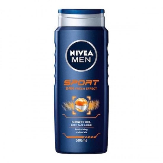 Nivea Gel Dus Men Sport, 500 Ml