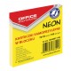 Notite Adezive OFFICE Products, 76x76 mm, 100 File, 70 g/mÂ², Culoare Galben Neon, Notes-uri, Post-it, Articole Hartie, Accesorii Birou
