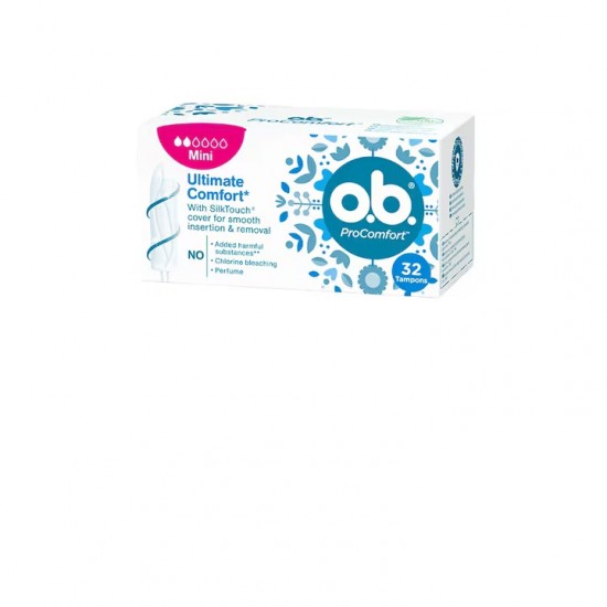 O.b. Pro Comfort Mini, Tampoane, 32 Tampoane/cutie