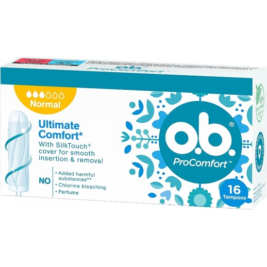 O.b. Pro Comfort Normal, Tampoane, 32 Tampoane/cutie