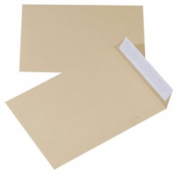 Plic C4 (229x324mm), Lipire Siliconica, 10 Buc/set, Office Products - Kraft