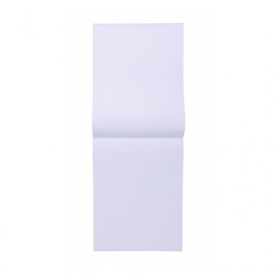 Blocnotes A4, 100 File - 60gsm, Lipit Pe Latura Mica, Coperta Albastra, Office Products - Matematica