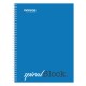 Caiet Cu Spirala, A5, 80 File - 70g/mp, Coperti Carton, Albastra, Office Products - Matematica