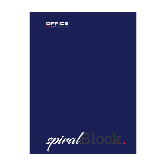 Caiet Cu Spirala, A5, 80 File - 70g/mp, Coperti Carton, Albastra, Office Products - Dictando