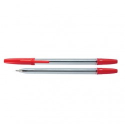 Pix Transparent De Unica Folosinta , Varf 1.0mm, Office Products - Rosu