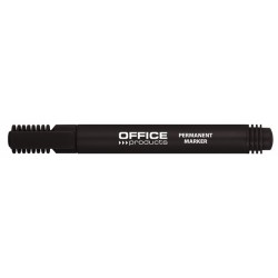 Permanent Marker, Varf Rotund 1-3mm, Corp Plastic, Office Products - Negru