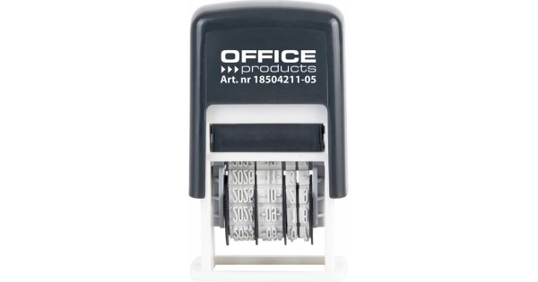 Datiera ISO, cerneala neagra, Office Products