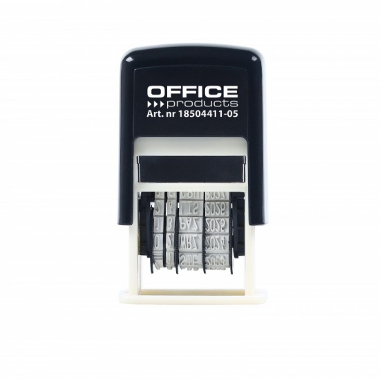 Datiera ISO, cerneala neagra, format zi/luna/an, Office Products