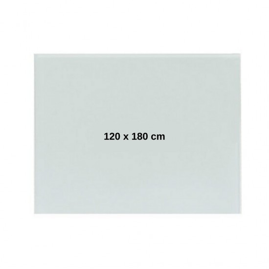 Tabla Alba Magnetica Din Sticla, 120 X 180 Cm, Optima + Kit (burete, Spray, Magneti)