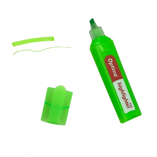 Textmarker Varf Lat 1-4mm, Optima 720 - Verde
