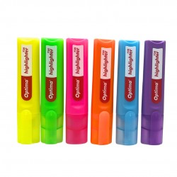 Textmarker Varf Lat 1-4mm, Optima 720 - 6 Culori/set